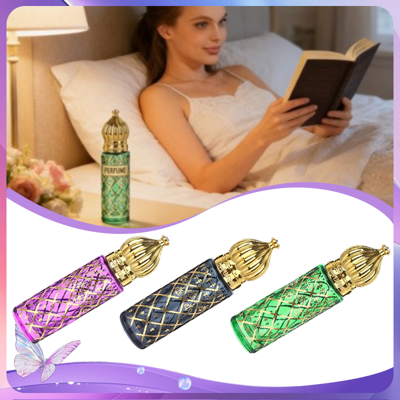 Botol Parfum Arab Mewah Botol Roll On Kosong Botol Minyak Wangi Kosong Mewah Mewah Emas Antik Roll O