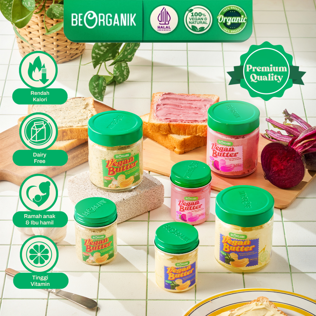 BEORGANIK VEGAN BUTTER / MARGARINE VEGAN ORGANIK