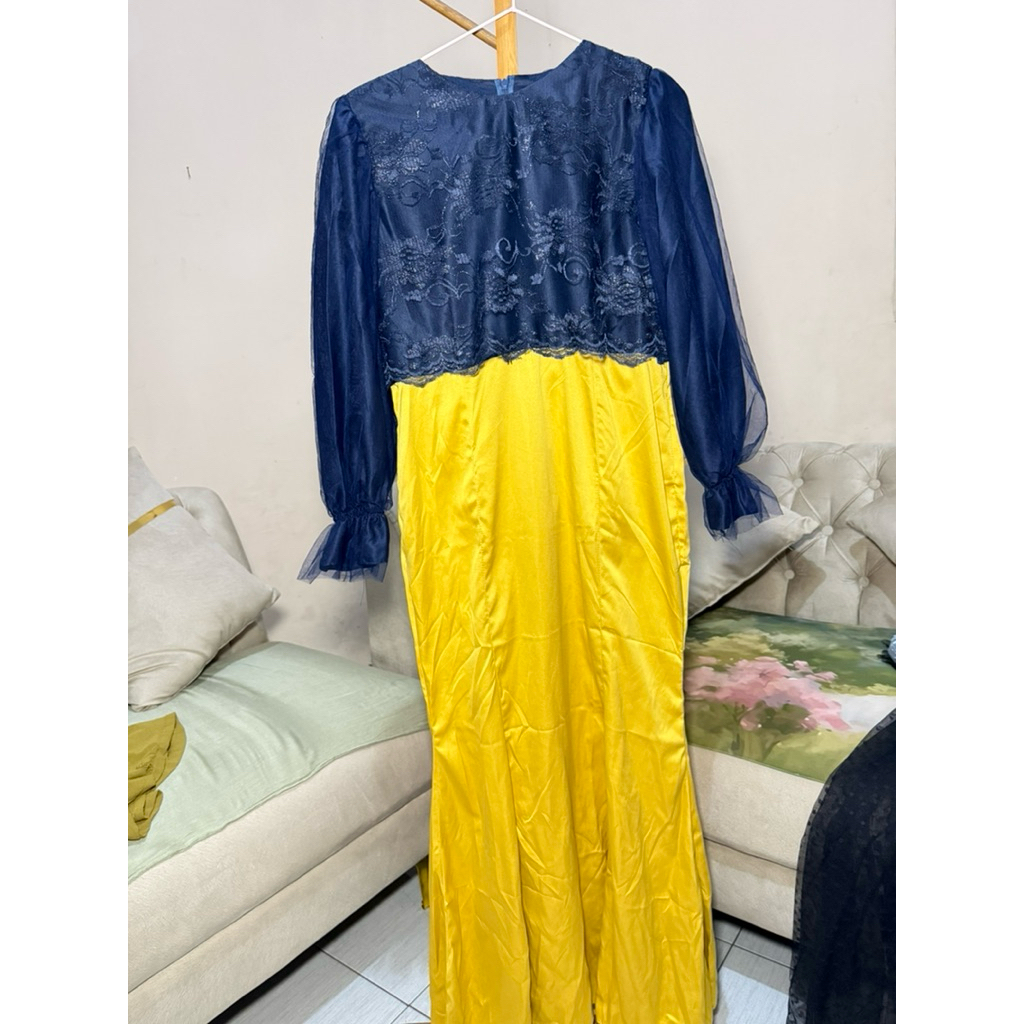 Dress Lace Satin Duyung