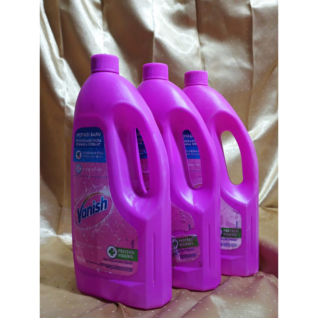 Vanish Pink Murah 1000 ml (3 botol)_ minus label