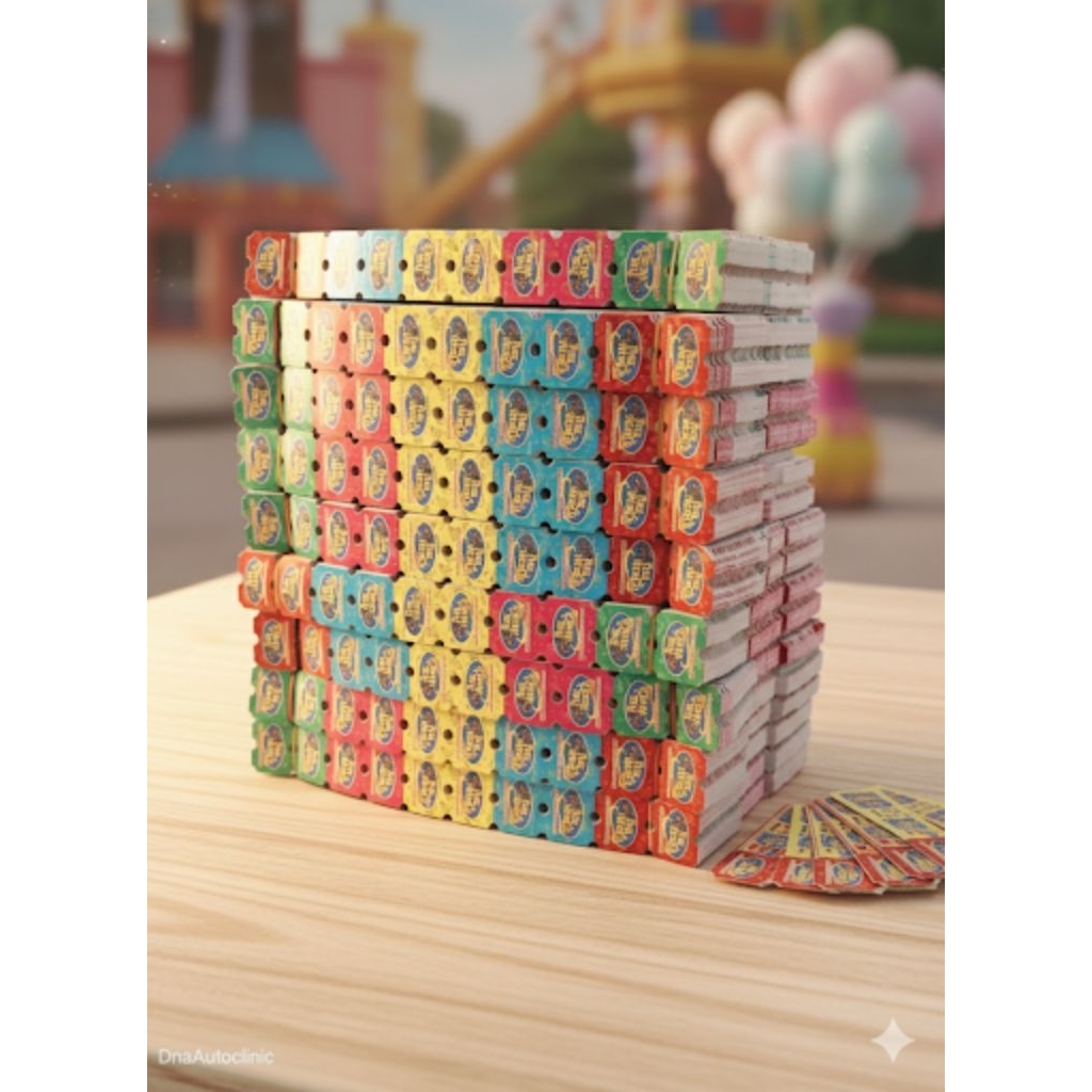 tiket funworld - ticket fun world 1000 tiket - 1000 ticket