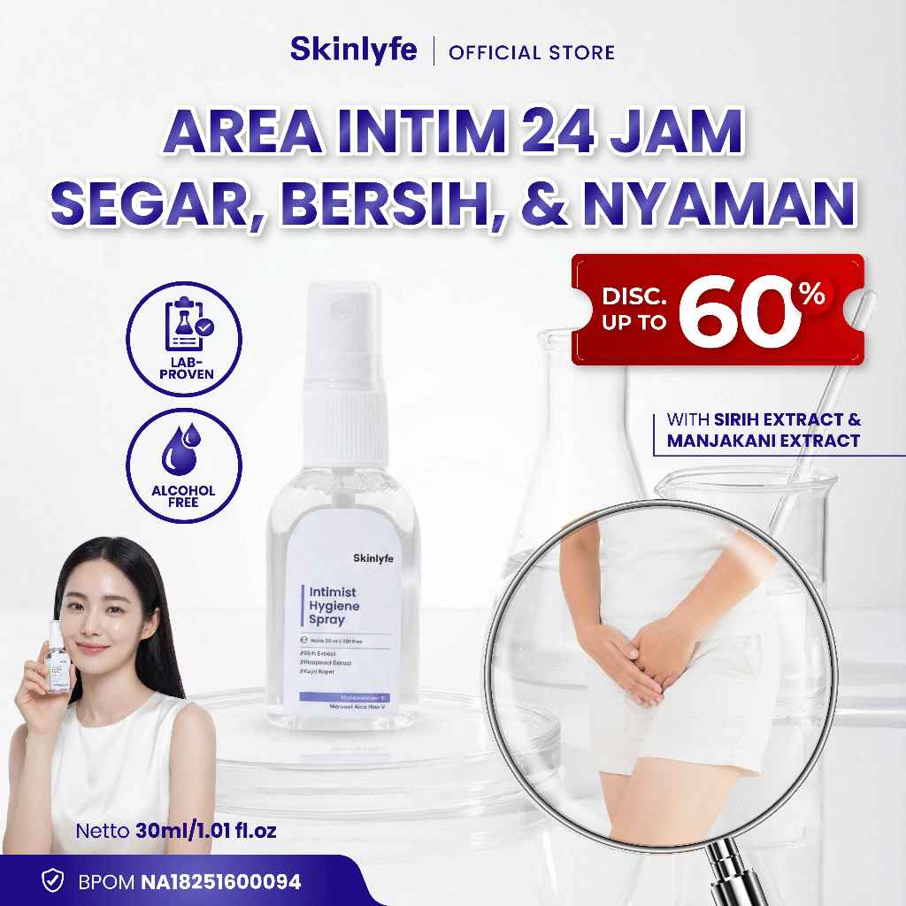Skinlyfe Perapat Miss V Pembersih Miss V Kewanitaan Pengencang Miss V Perawatan Miss V