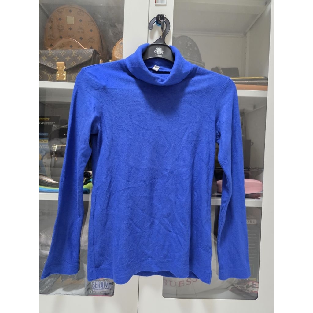 Heattech Wanita UNIqlo Pullover Fleece // Turtleneck heattech // Baju turtleneck wanita