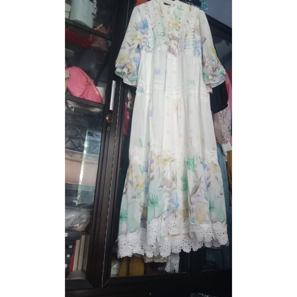 gamis mejiwang mewah original