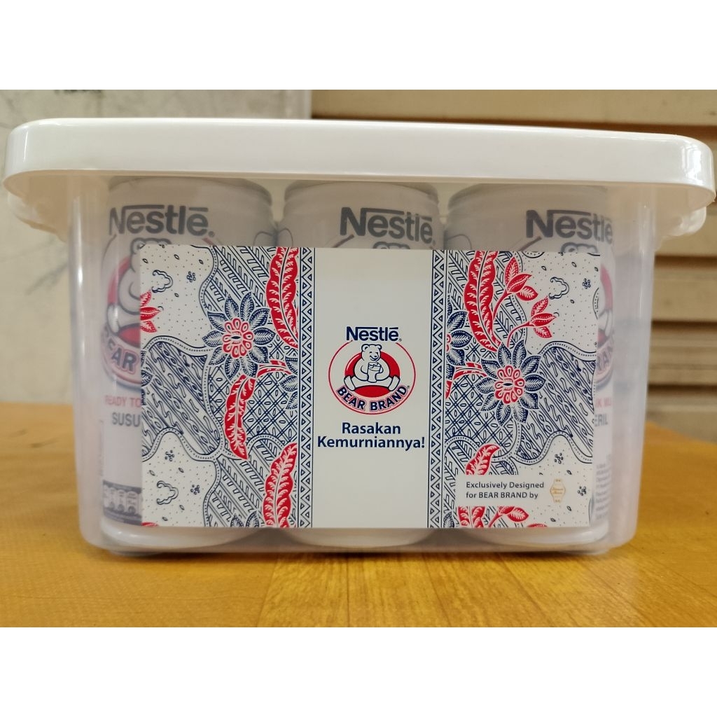 Bear brand isi 6 dengan Container