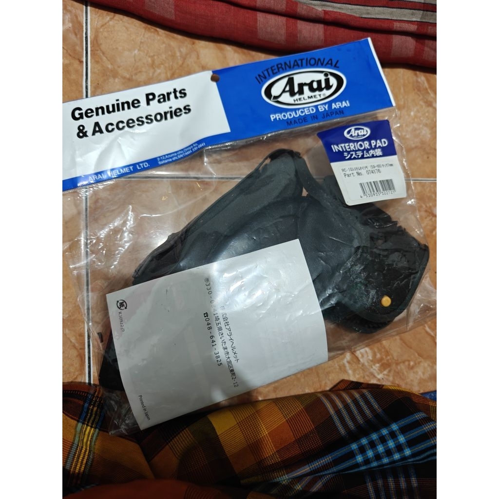 Crowpad Arai RX7 RR5 ecopure