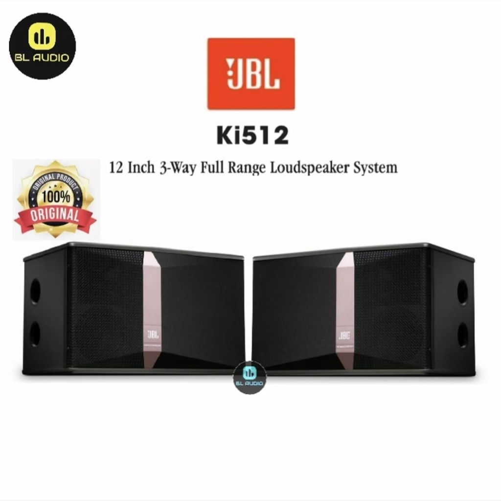 JBL Ki 512 Ki512 / 12 Inchi 3-Way Full Range Passive Speaker