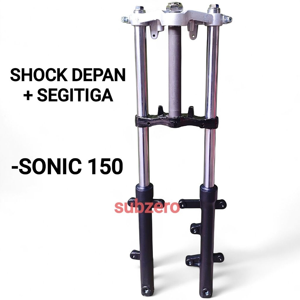 SHOCK DEPAN KOMPLIT + SEGITIGA SONIC 150 R KUALITAS SUPER