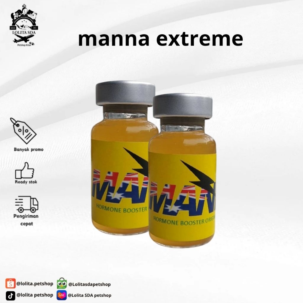 MANNA HORMONE BOOSTER mana hormon standart extreme