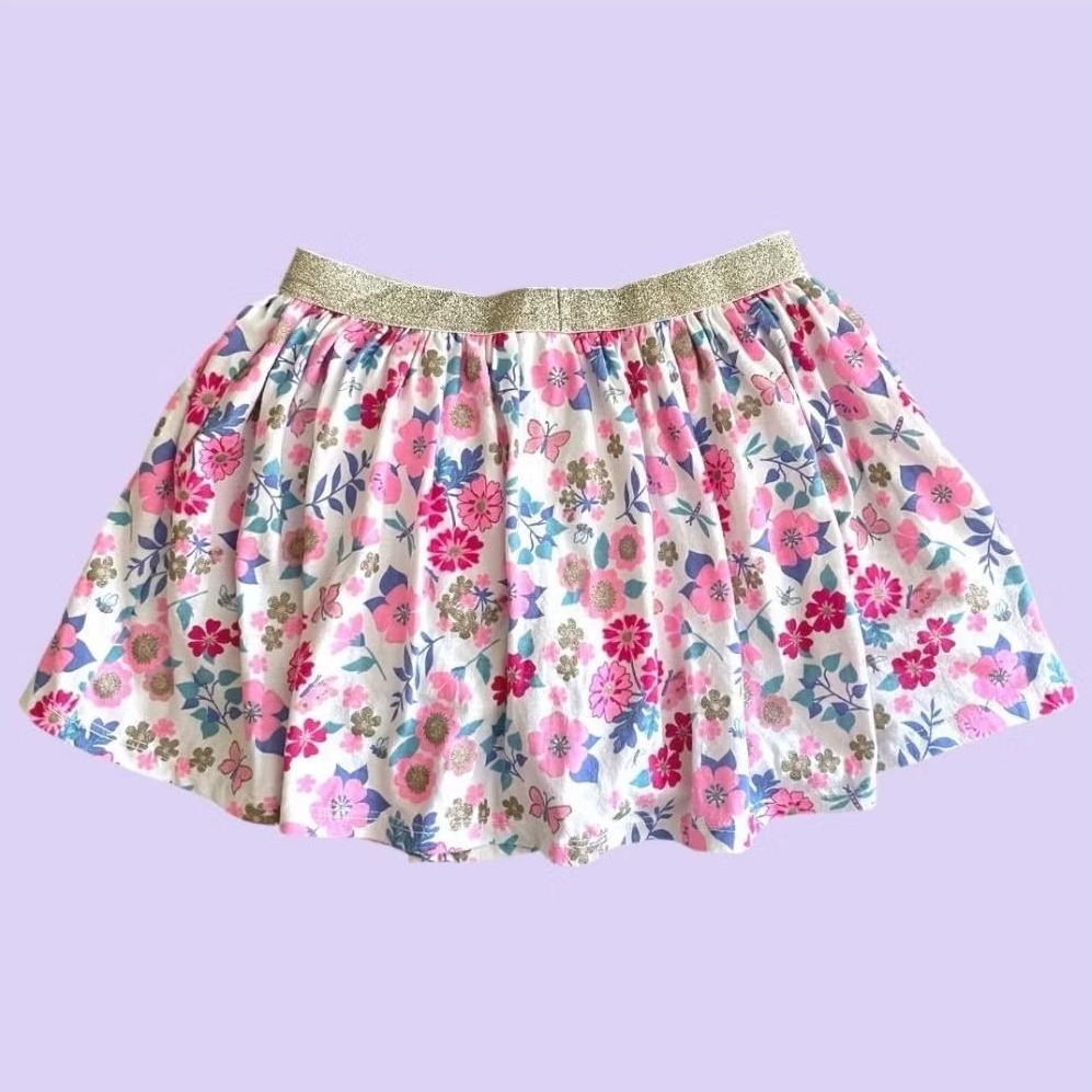 Isaac Mizrahi New York Floral Skirt Rok Celana Anak (7-8 Y)