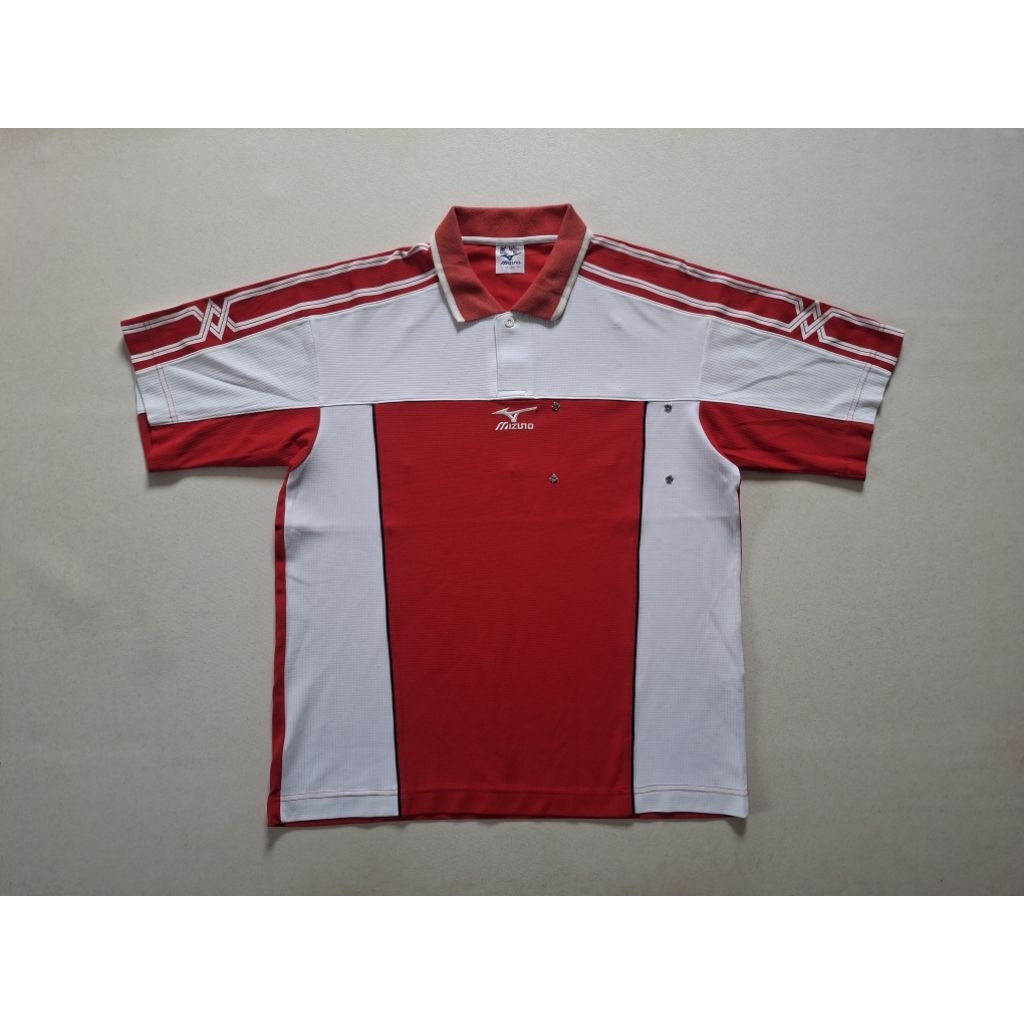 JERSEY BADMINTON MIZUNO CENTER LOGO ORIGINAL 100%