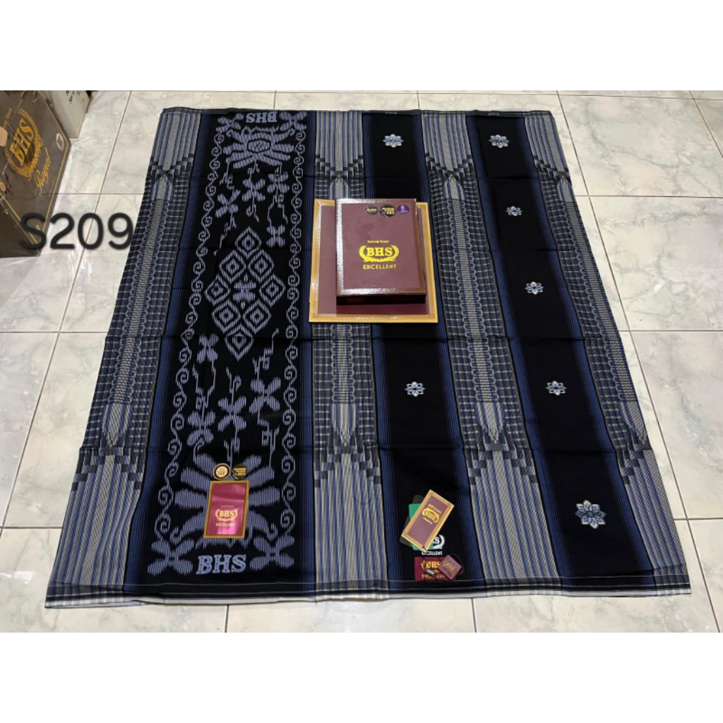 Sarung BHS Excellent Skt Gold Sarung Songket