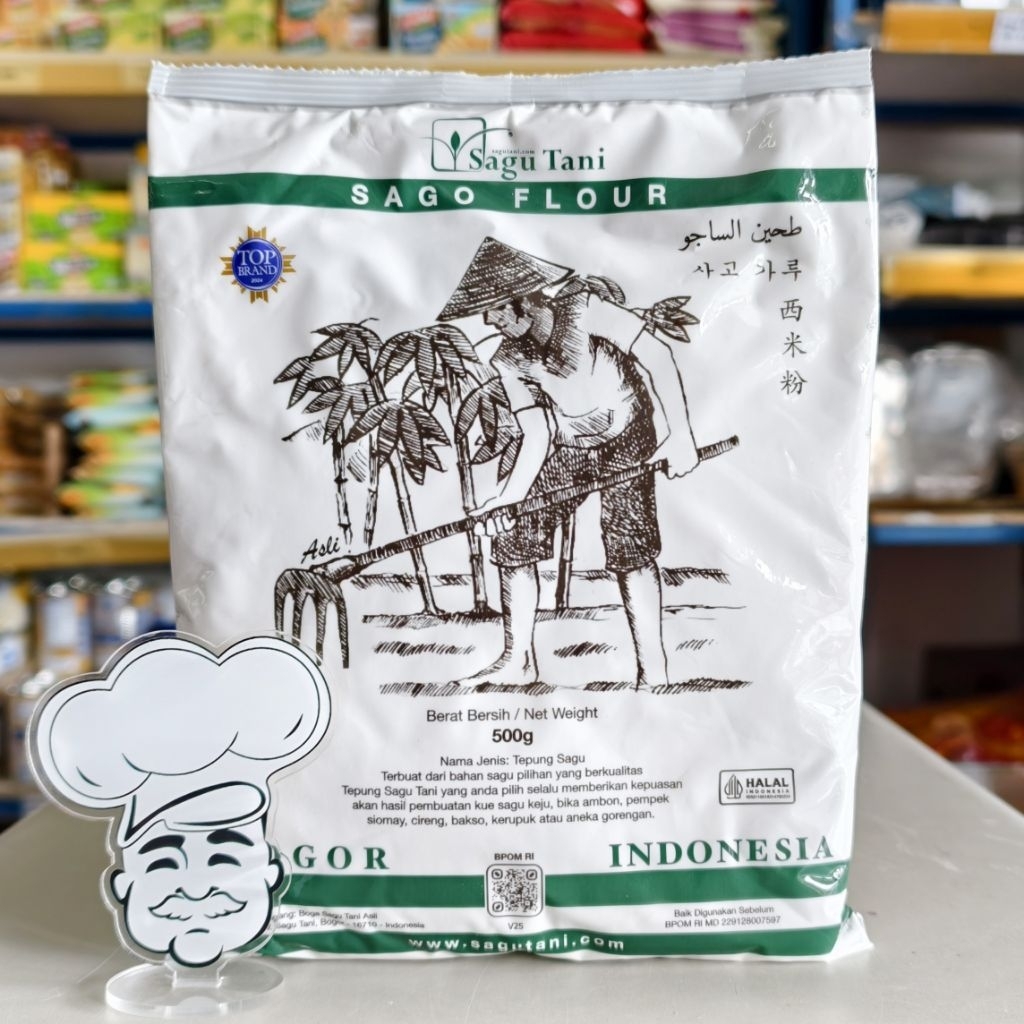 Sagu Tani Bogor 500Gr / Tepung Sagu Tani 500Gr