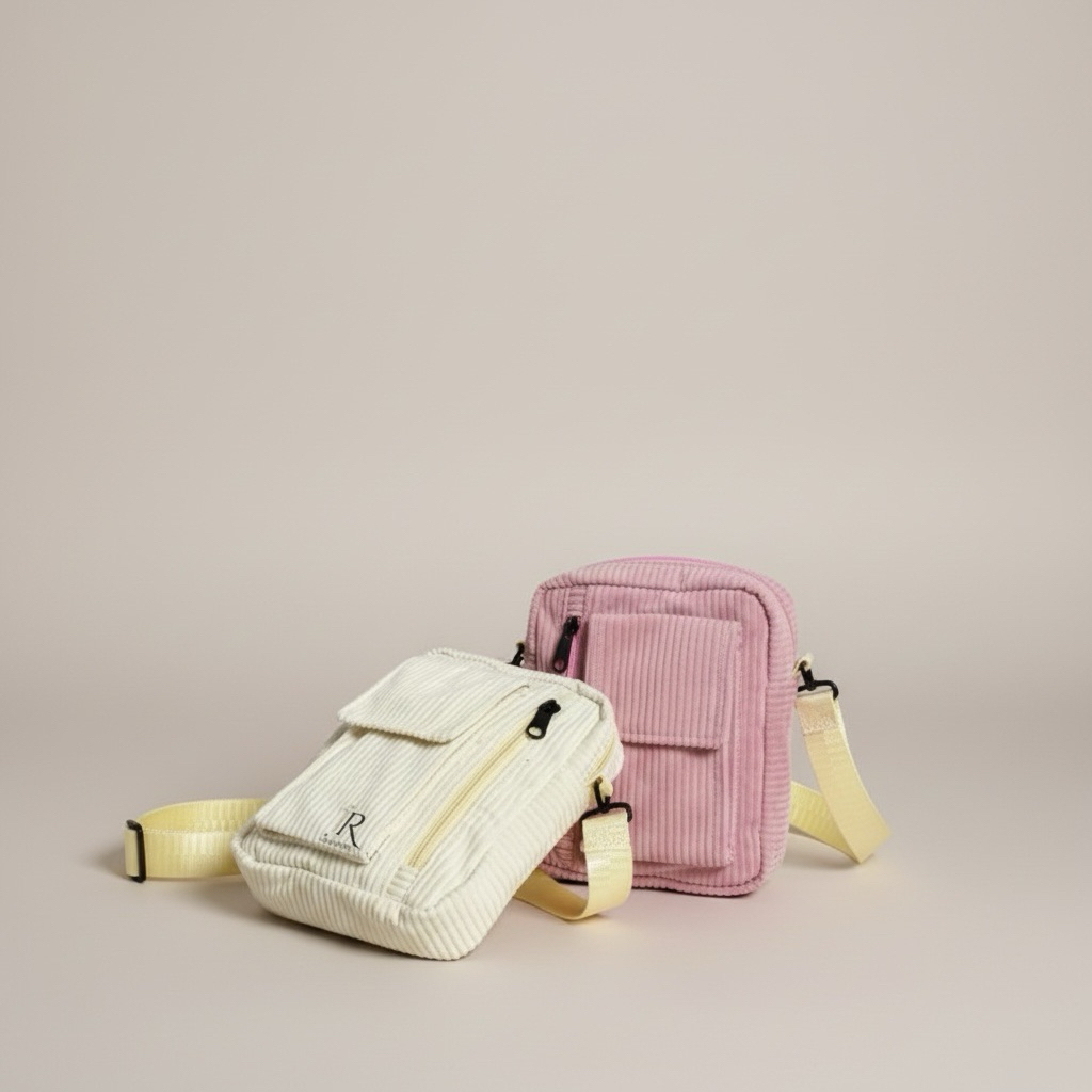 Tas Selempang Corduroy Unisex / Tas Selempang Corduroy Mini Terbaru