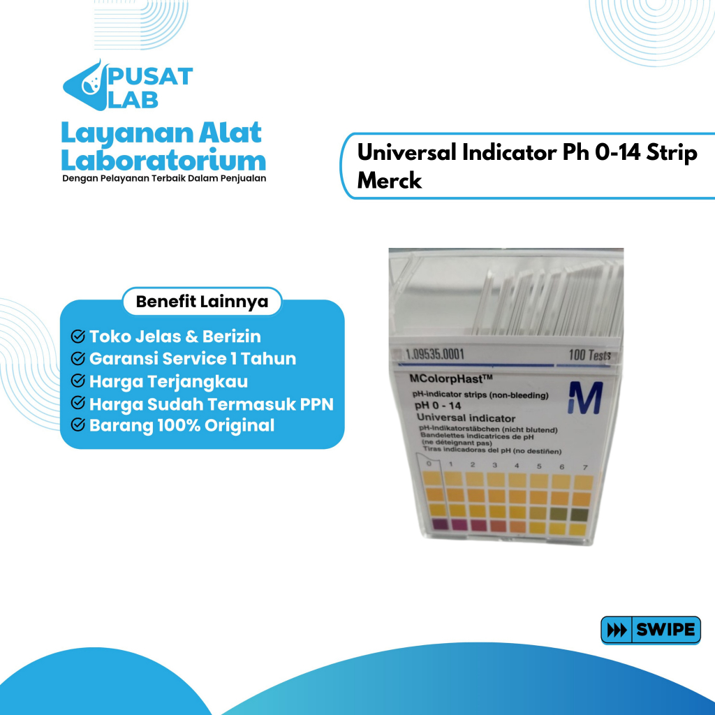 Universal Indicator Ph 0-14 Strip Merck