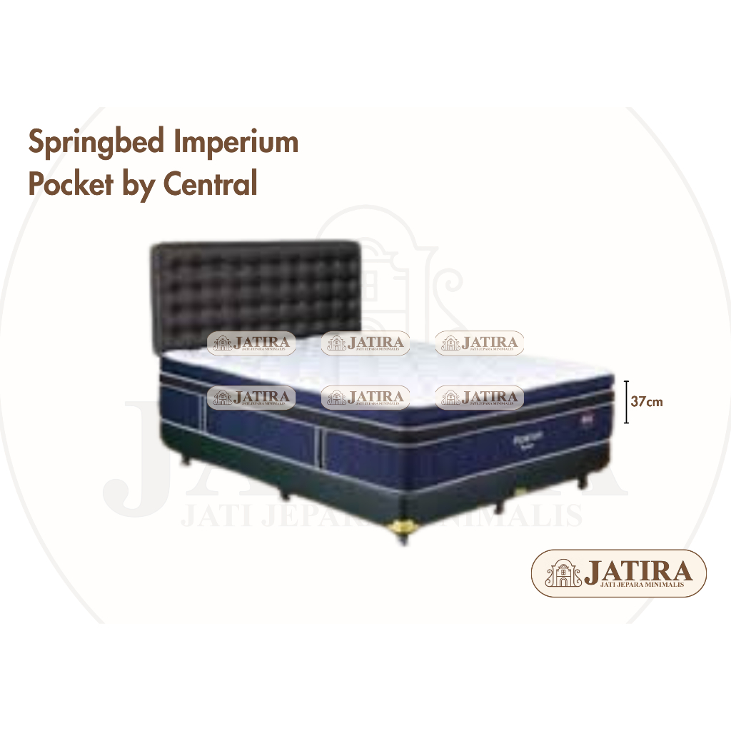 Springbed Imperium Pocket by Central | Springbed Matras Kasur Central Murah Palembang