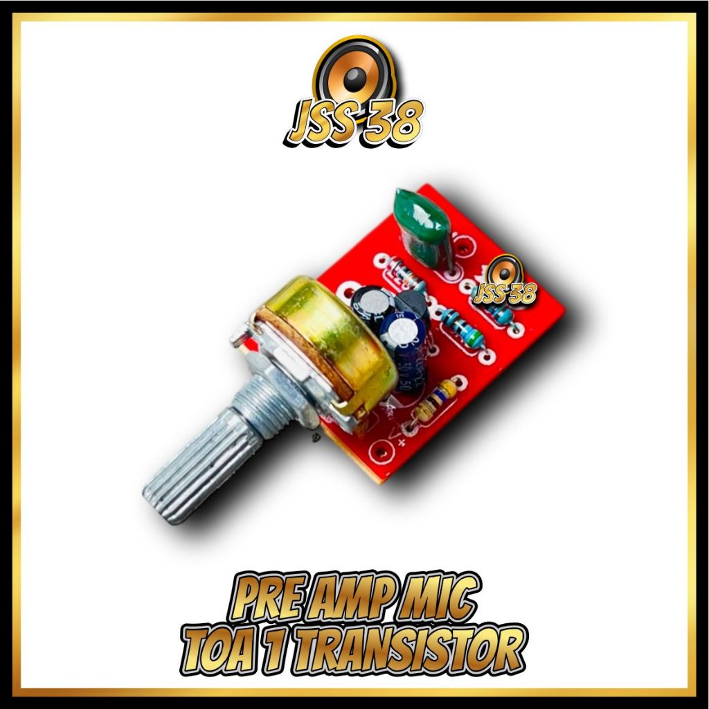 Pre Amp Mic Toa 1 Potensio ups