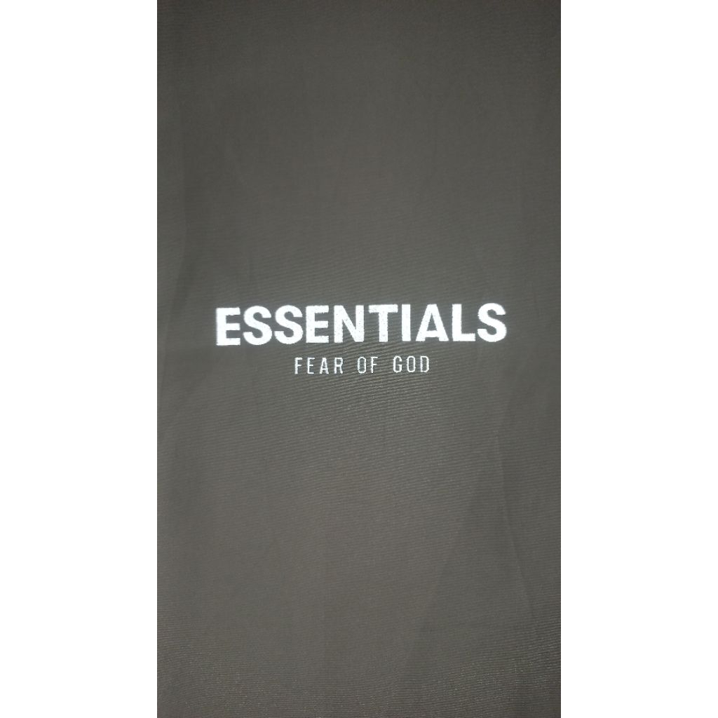 Essentials Fear Of God Reflective Nylon Pants Quick Dry Waterreppelent Running Hiking tracking outdo