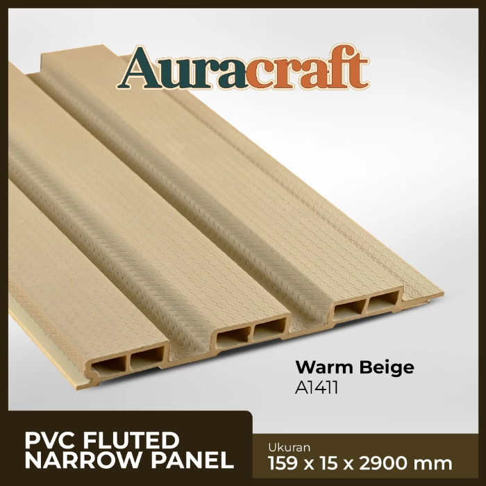 WPC Fluted Narrow Panel – Panel WPC Fluted Narrow Minimalis & Chic