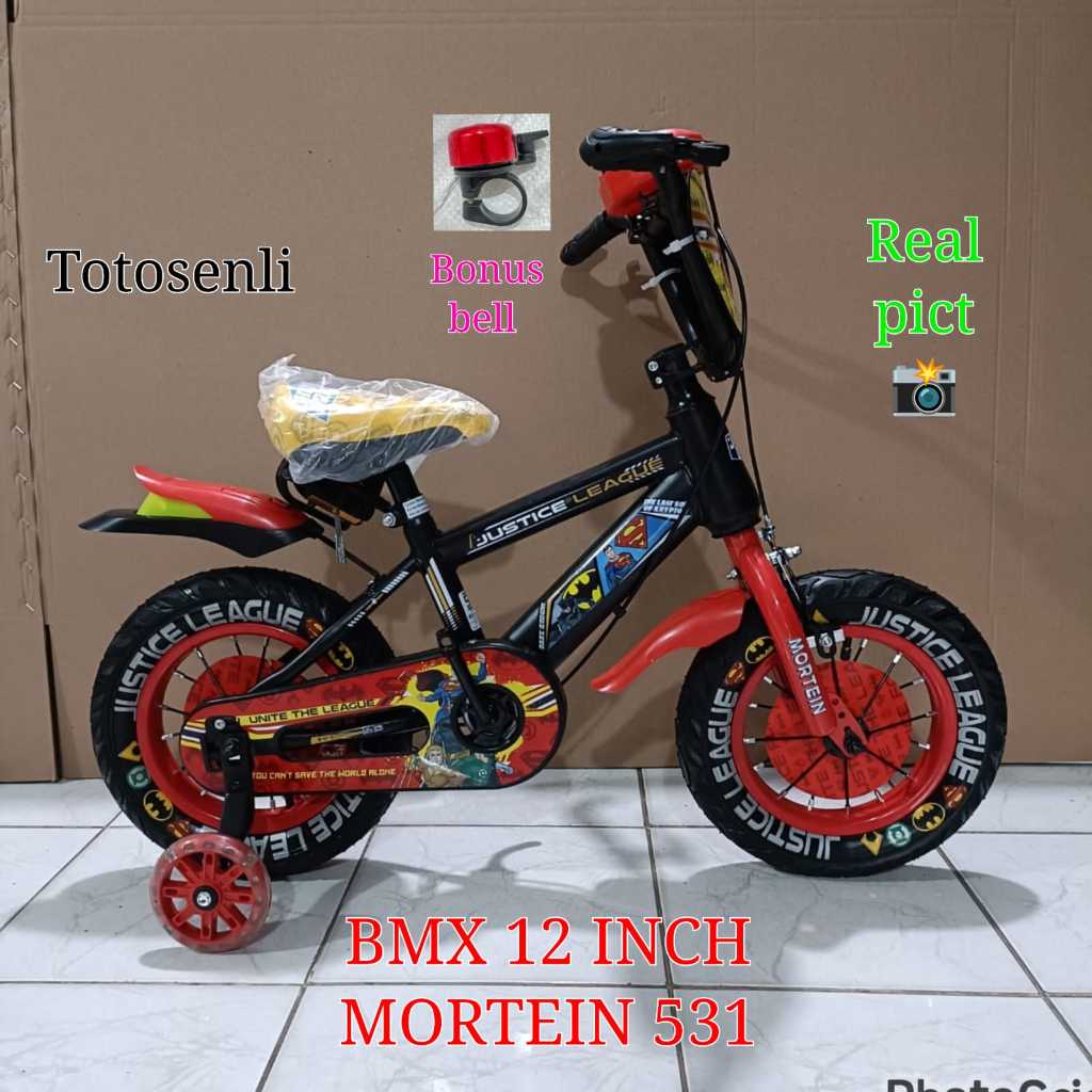 sepeda bmx 12 inch atlantis leon //  bmx 12 inch mortein 561 // bmx 12 mortein 531