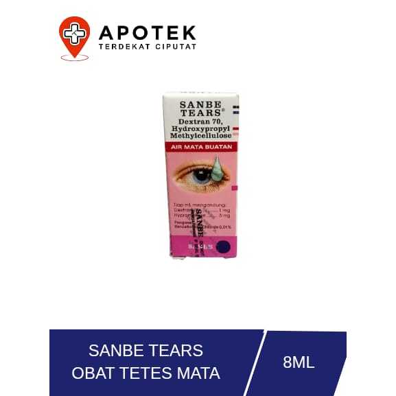 Sanbe Tears 8 ml – Obat Tetes Mata / Air Mata Buatan