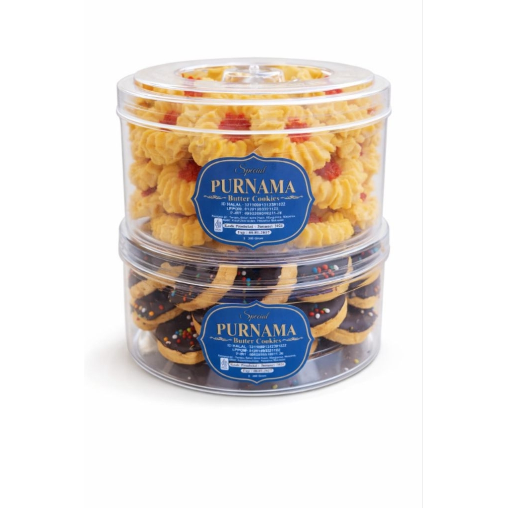 spesial paket promo kue lebaran 2 toples kue kering selai strawberry dan kue donat kering mutiara