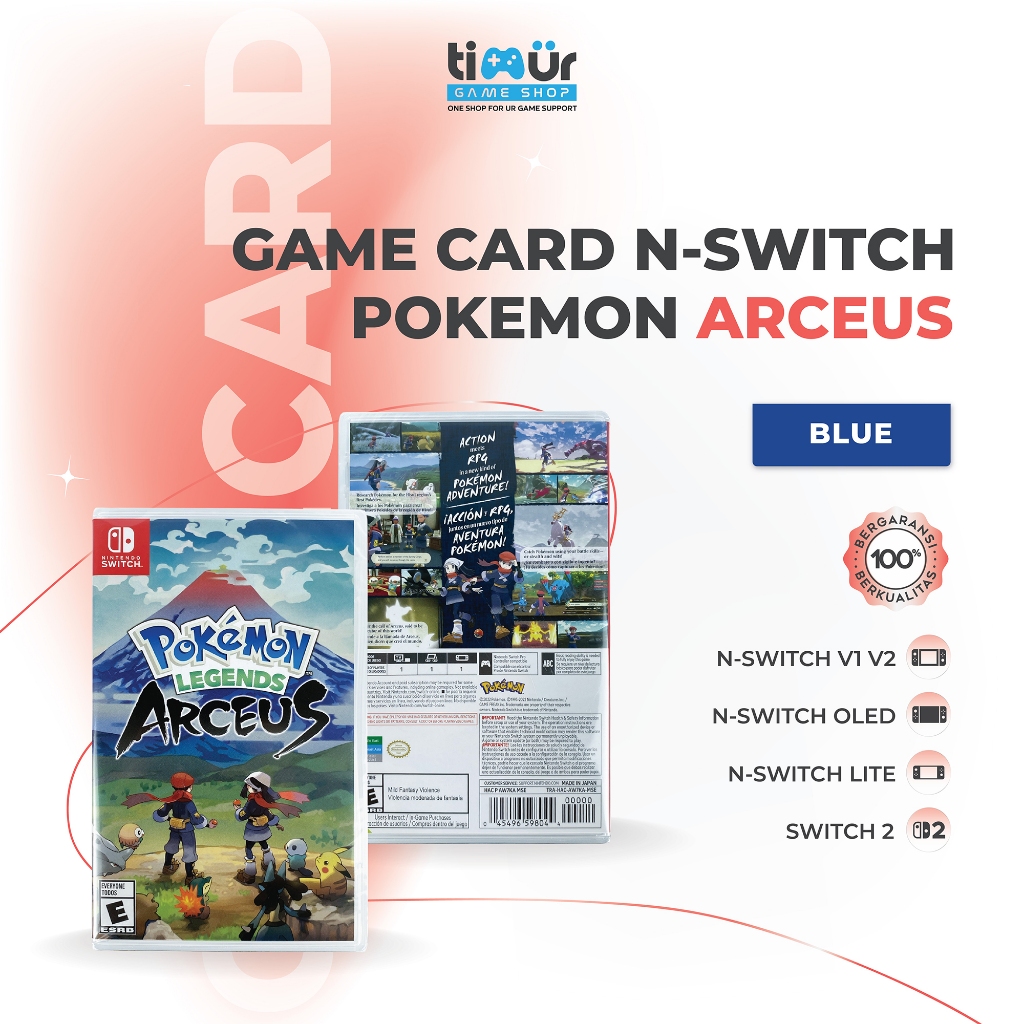 Game Card Pokemon Legends Arceus Nintendo Switch