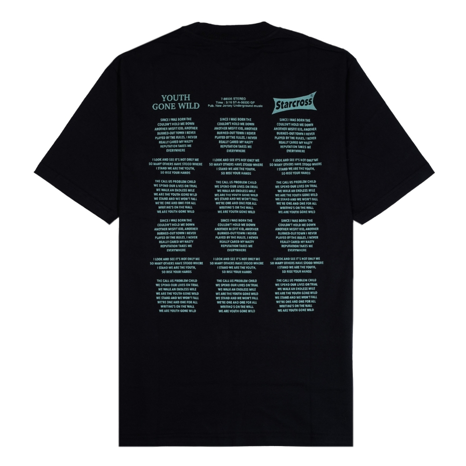 STARCROSS Pocket Tees - PSK 114 - Black