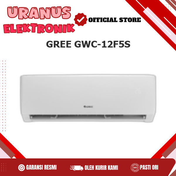 GREE GWC-12F5S AC Split Inverter 1.5PK Smart Clean GWC12F5S 12F5S WC12F5S