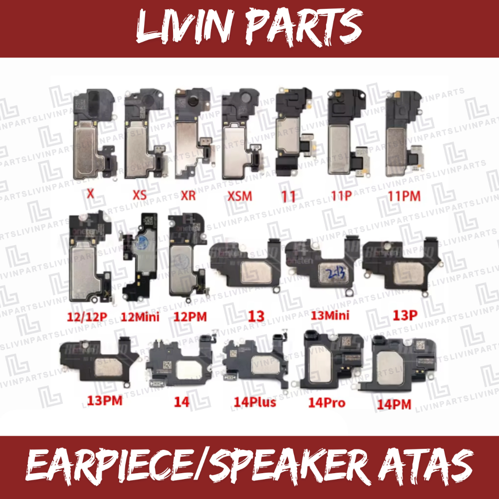 Earpiece Speaker Atas iPhone X / XR / XS / XS Max