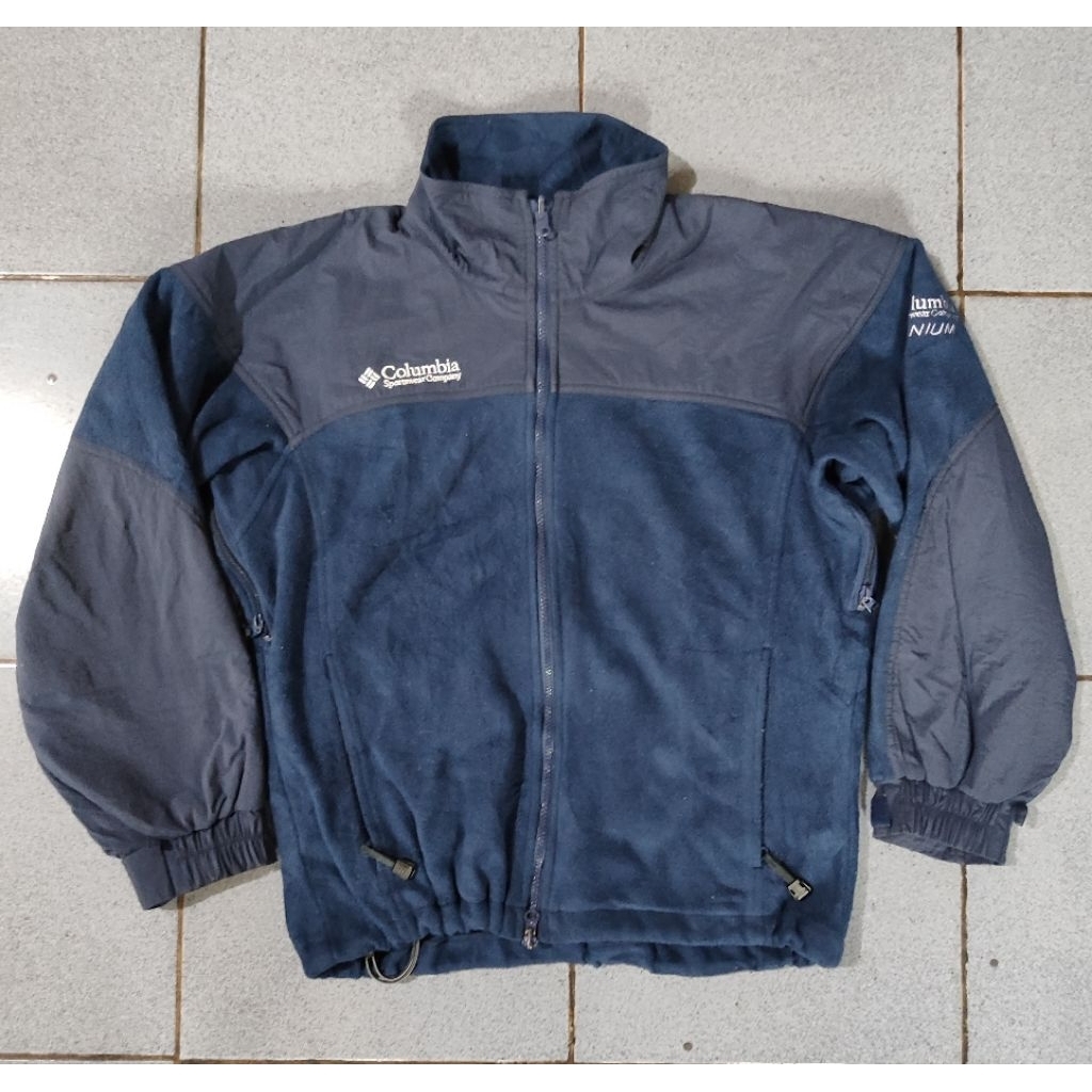Jaket Columbia Sportwear Titanium navy Original size L-XL