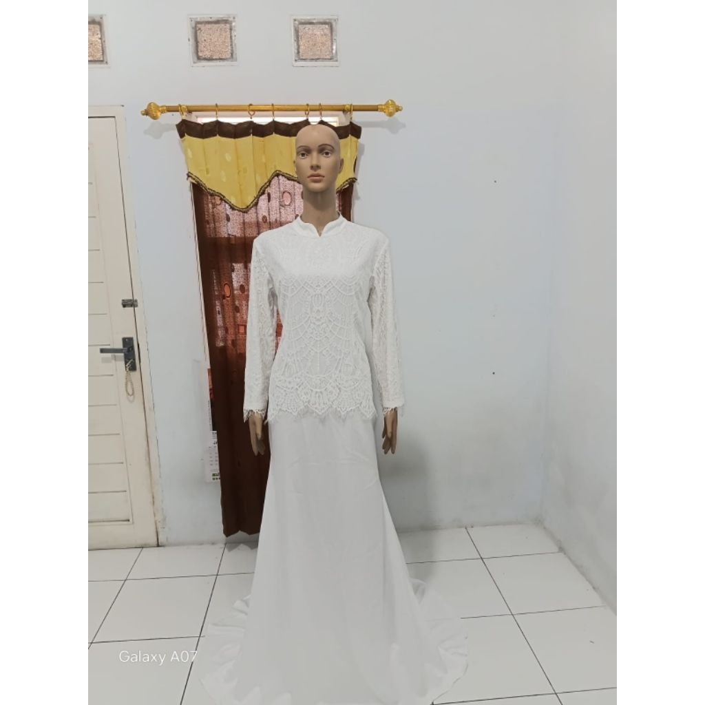 DRESS BAHAN SEMI PRANCIS