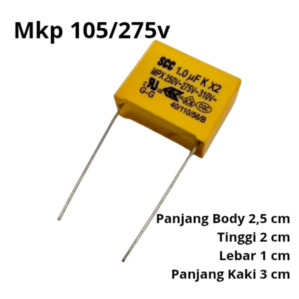 [30 Pcs] MKP 105/275v