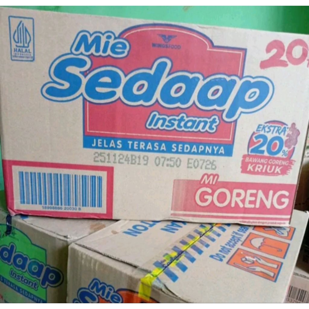 mie sedap goreng 1 dus