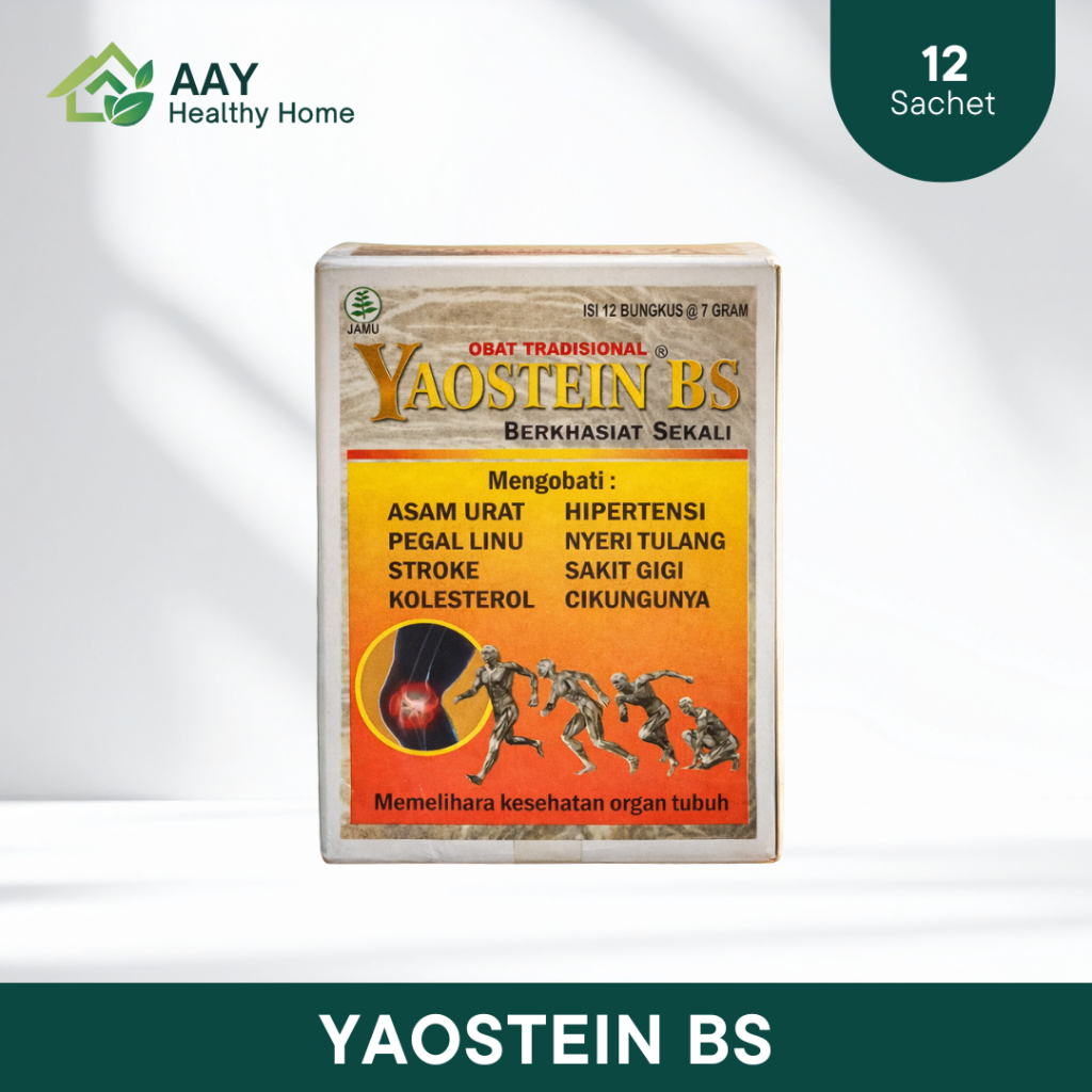 Herbal YaosTEin Jamu Tradisional Perawatan Sendi & Stamina Tubuh Original