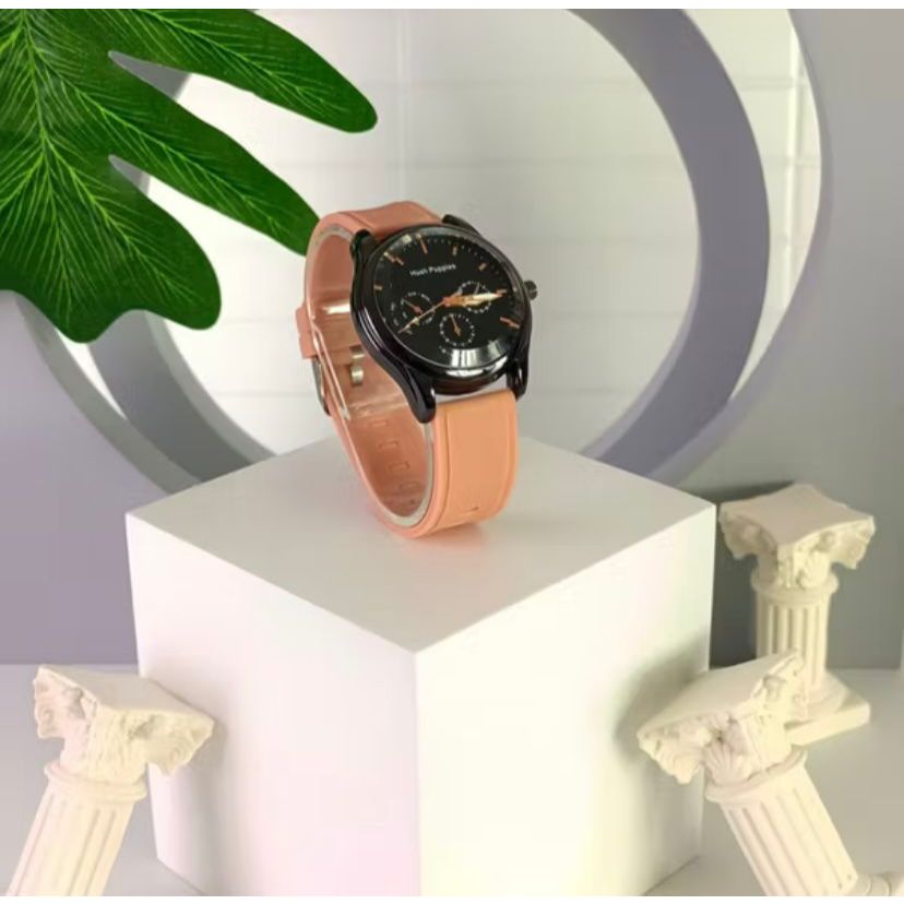 (PROMO) Jam Tangan Wanita NUDE Analog Elegan Klasik Berkualitas