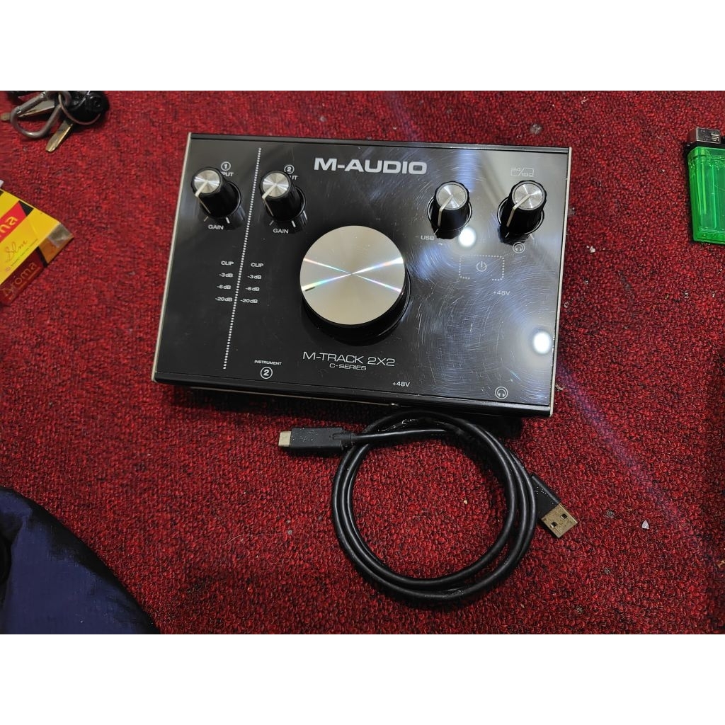 M Audio M Track 2x2 C Series soundcard normal 100%