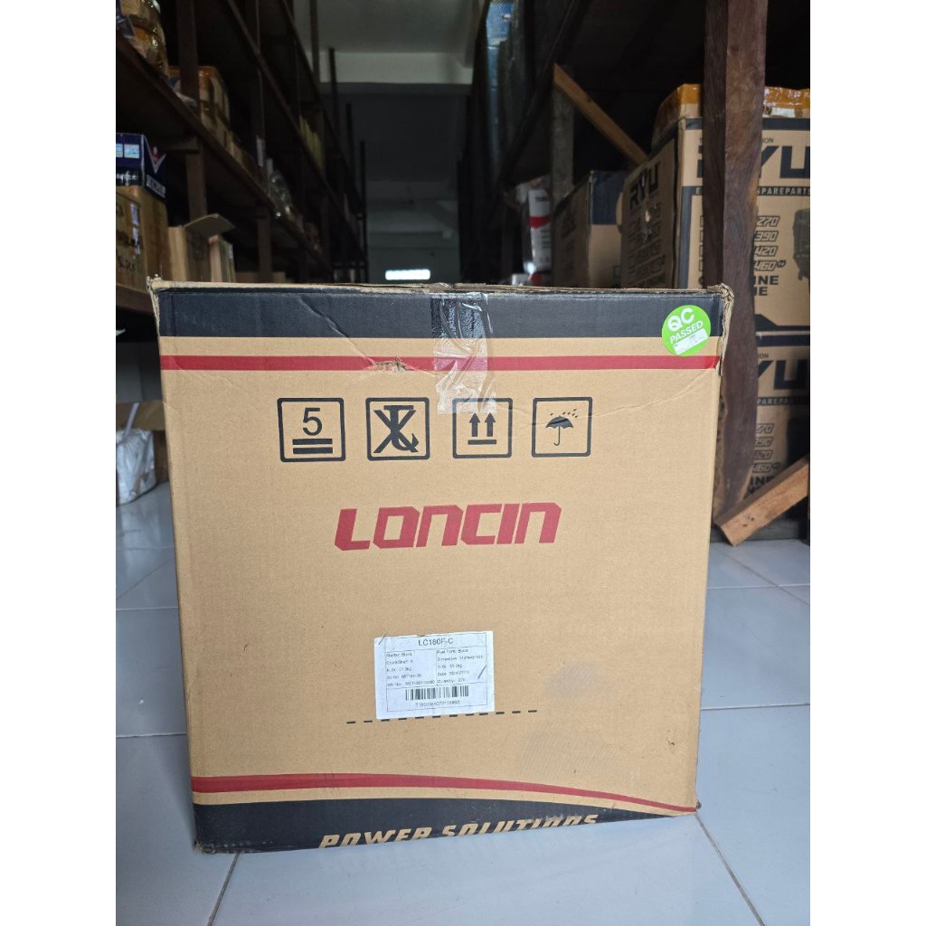 LONCIN MESIN PENGGERAK SERBAGUNA BENSIN 10 HP 302CC - LONCIN LC 180 F-C (PUTARAN LAMBAT)