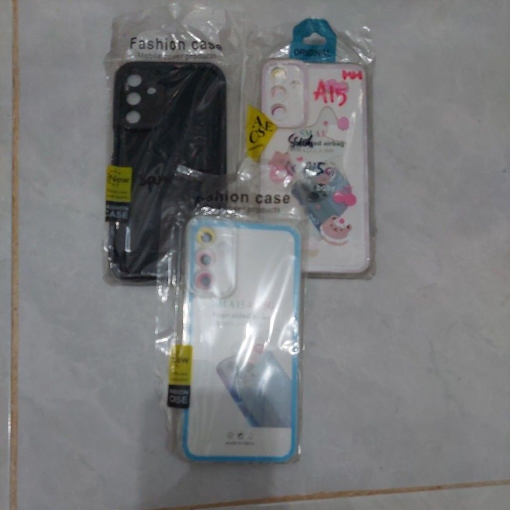 Softcase Pelindung Handphone Samsung A15 4G/5G Warna Random