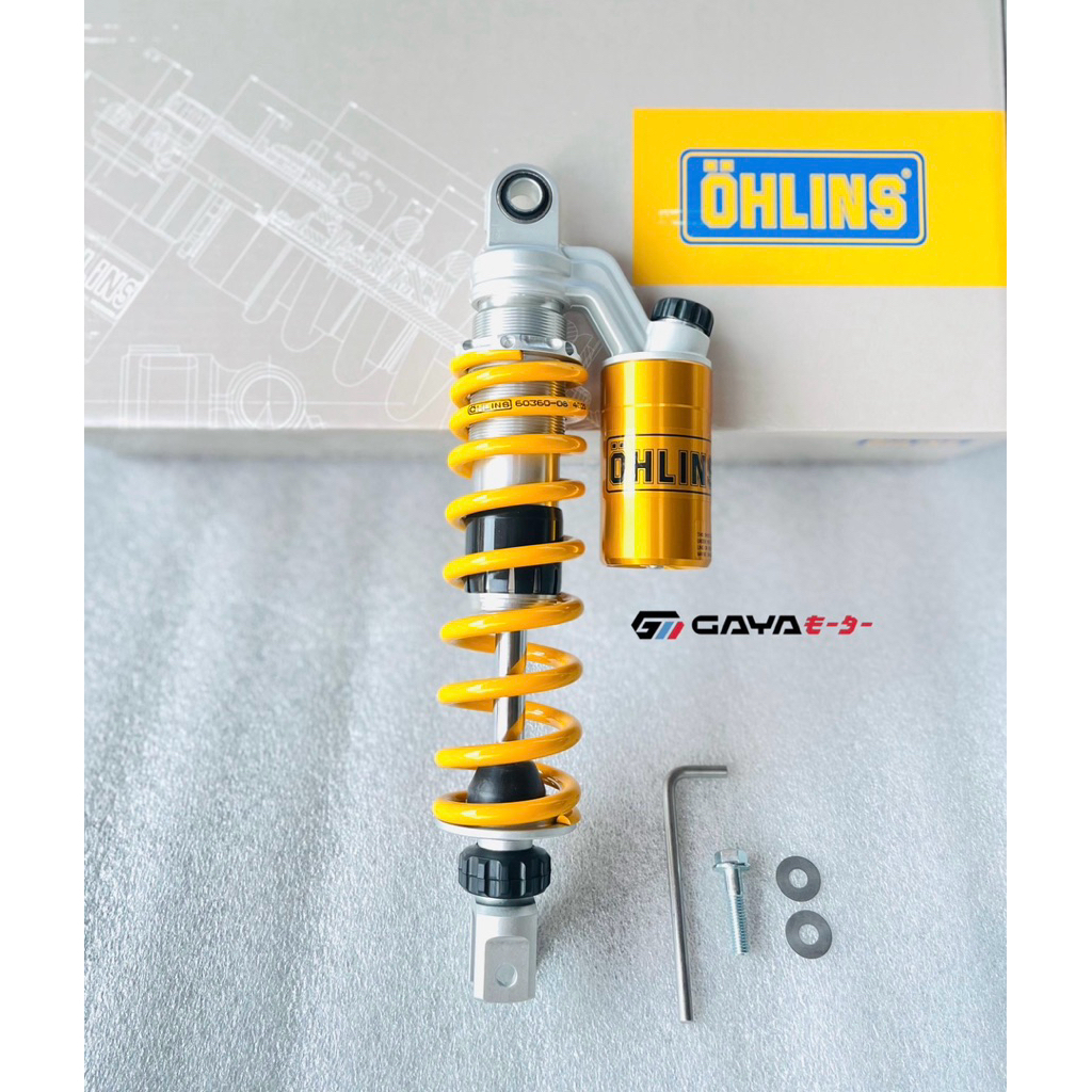 Shockbreaker Shock belakang Vario Scoopy Beat OHLINS HO831 tabung atas 333mm