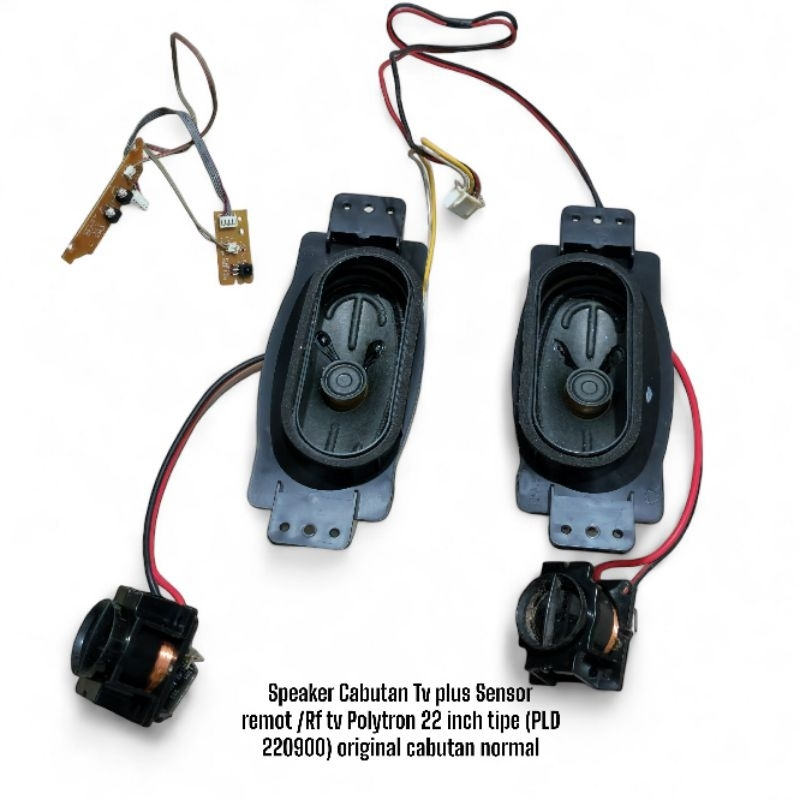 Promo  Speaker Salon TV LCD LED Polytron 22 Inch tipe PLD22D900 / PLD22D9500 cabutan normal tested m
