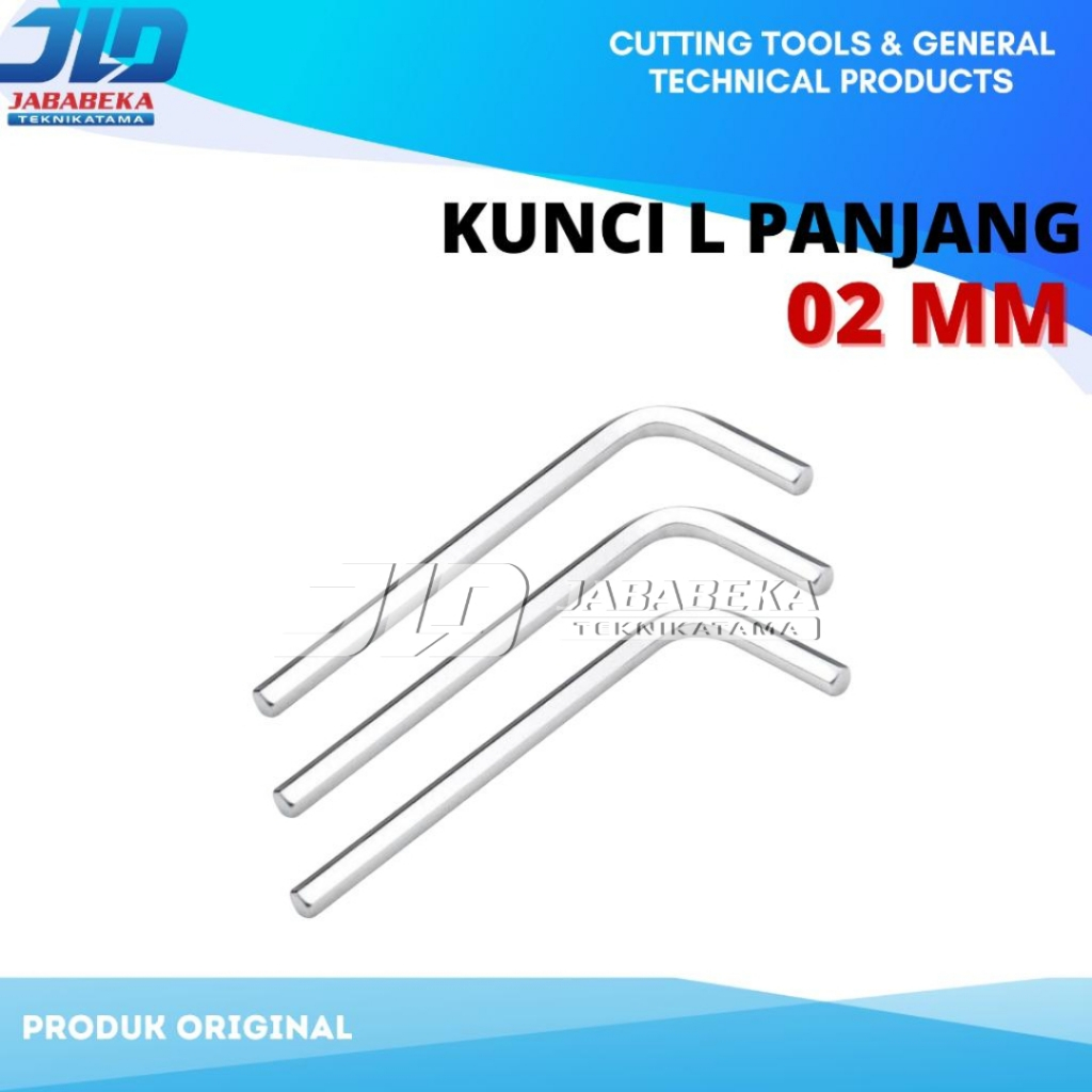 TEKIRO KUNCI L PANJANG 02 MM / KUNCI L PANJANG / TOOLS TEKIRO ORIGINAL