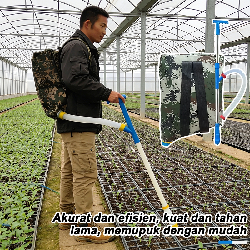 Alat Penyebar Pupuk Pertanian Tas Punggung Ransel Kocor Pupuk Granul - Alat Kocor Pupuk Tanaman