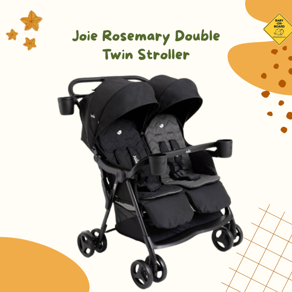 Joie Rosemary Double Twin Stroller / Kereta Dorong Bayi Stroller Kembar