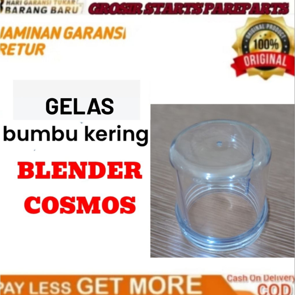 gelas bumbu kering blender cosmos
