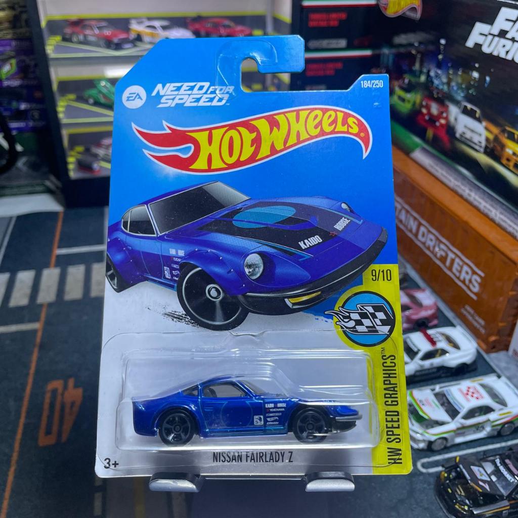 Nissan Fairlady Z Need for Speed NFS Hot Wheels HW Speed Graphics Blue Biru