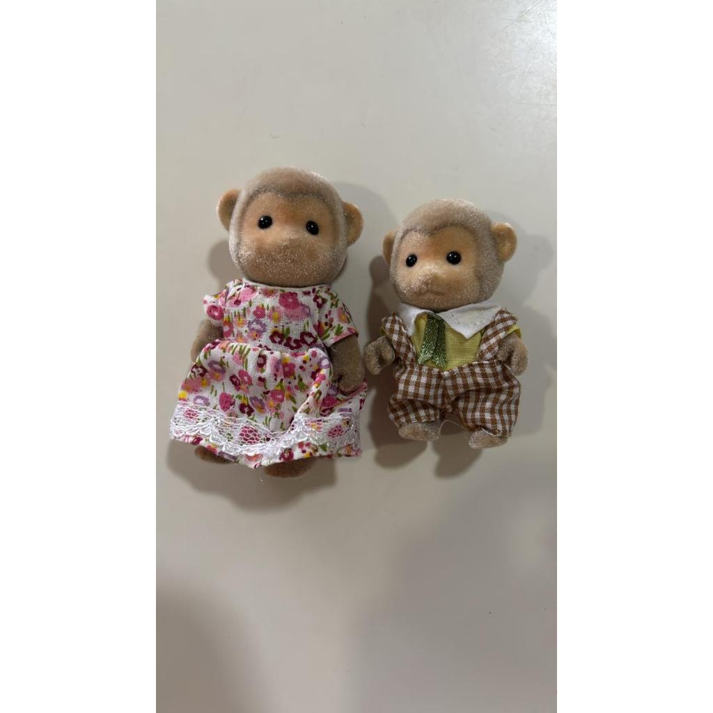 (READY) Sylvanian Families Monkey Family Assortment - MOM/BRO