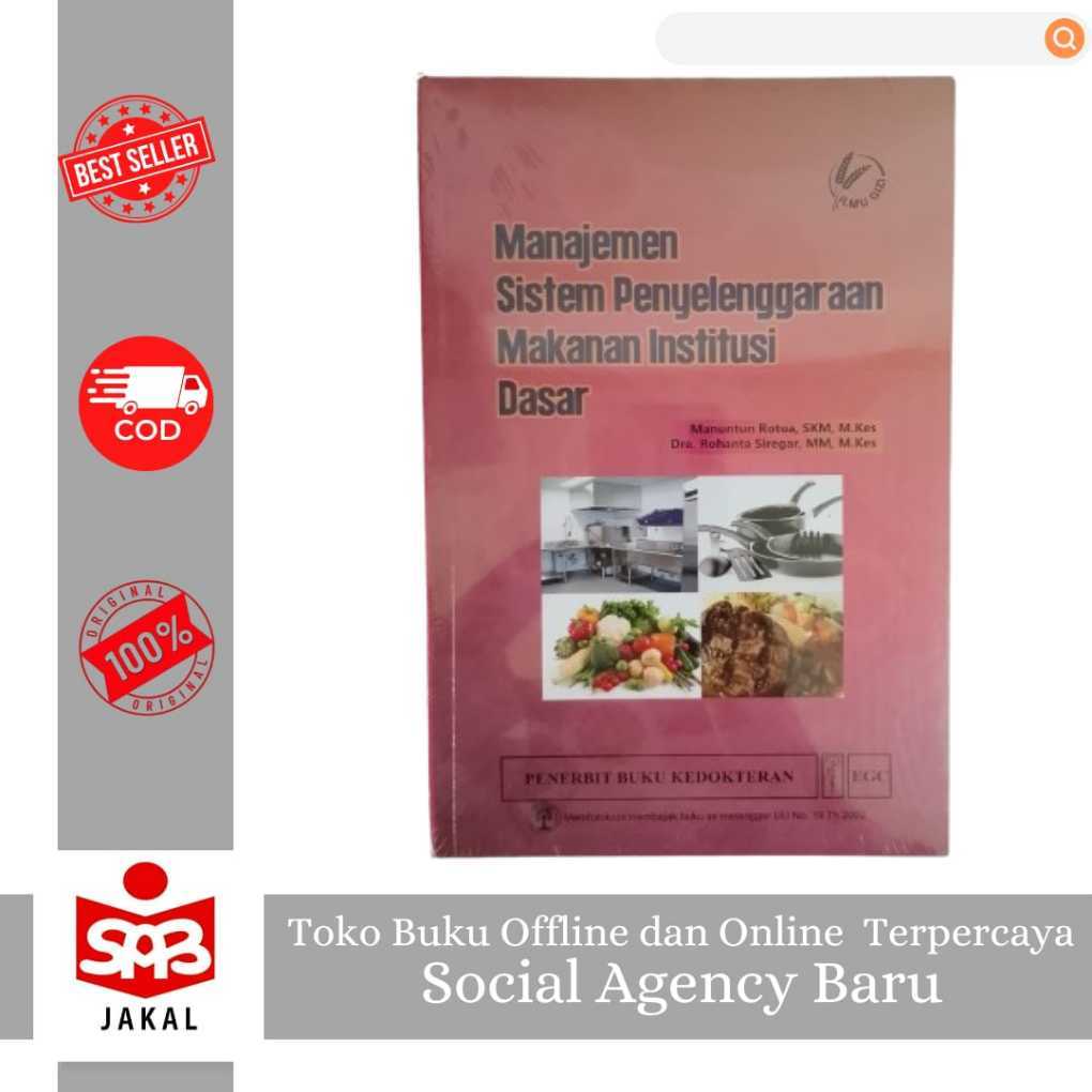 EGC Buku Manajemen Sistem Penyelenggaraan Makanan Institusi Dasar Baru Original