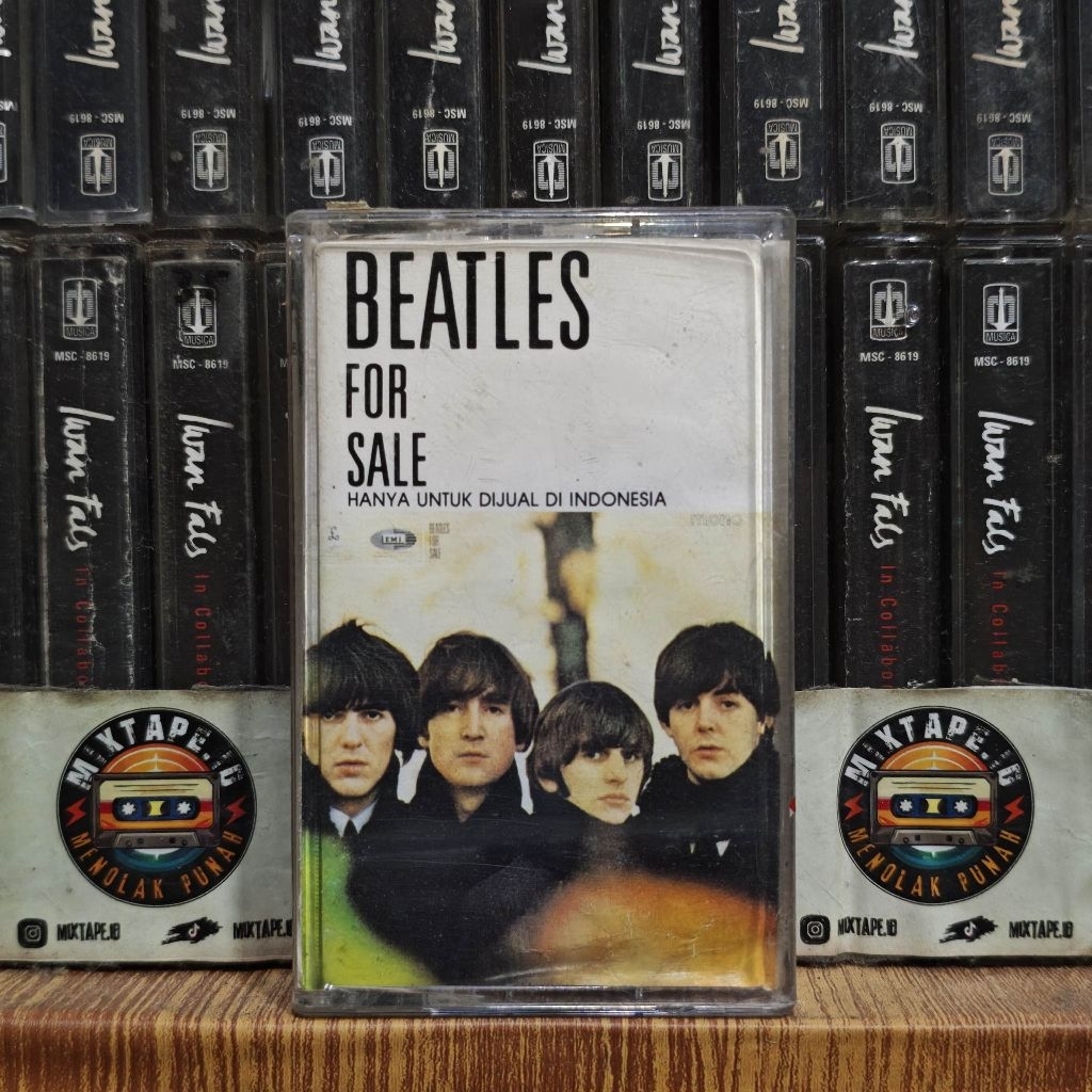 Kaset - The Beatles - Beatles For Sale - Radio Tape - Kaset Pita - Radio - Pemutar Kaset - Retro - C
