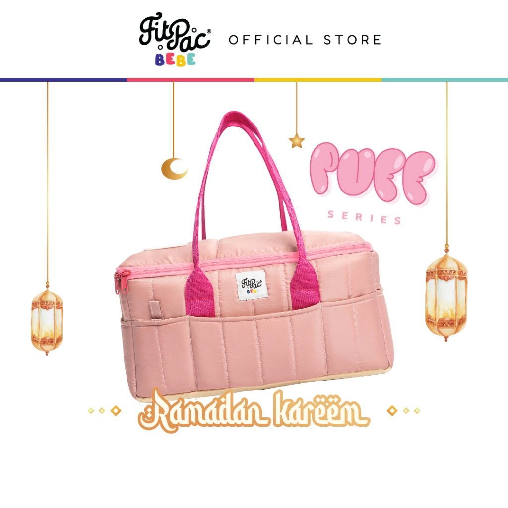 FitPac Diaper Bag/Caddy Bag/Tas Bayi-Diaper Pac Puff